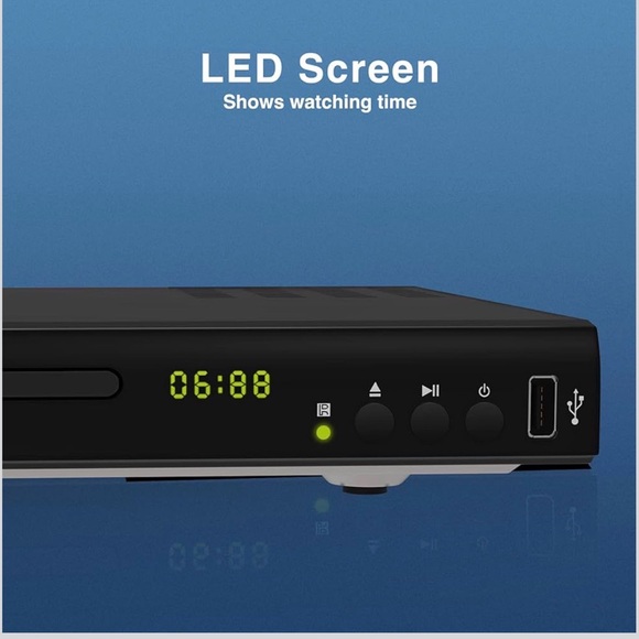 Blu Ray DVD Player, 1080P Home Theater Disc System - Picture 6 of 12